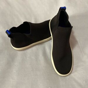 Rothy’s women’s black the Chelsea high top shoes